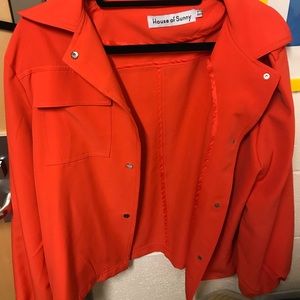 Vibrant Bomber Jacket